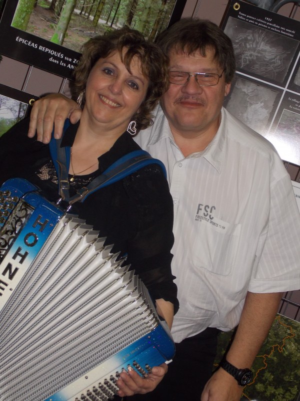 accordeon, erika, musique, fete, the, dansant, salle