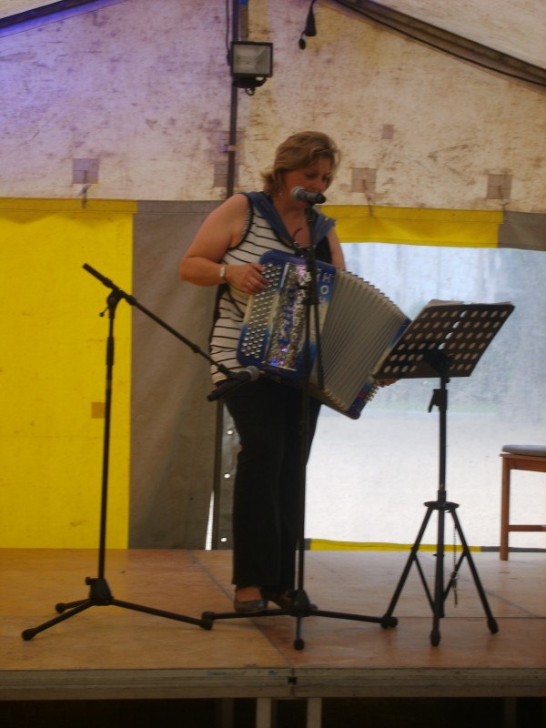 accordeon, erika, musique, fete, bal the, dansant,