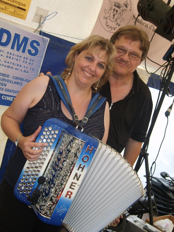 accordeon, erika, musique, fete, the, dansant