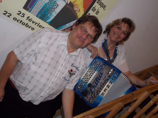 accordeon, erika, musique, fete, the, dansant,