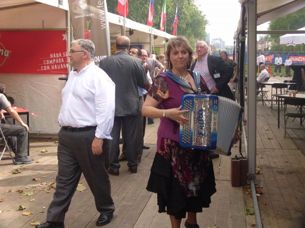 accordeon, erika, musique, koekelberg