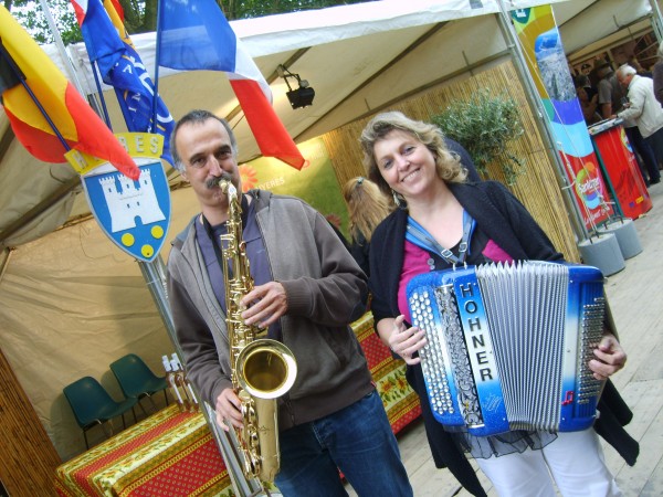 accordeon, erika, musique, chapiteau