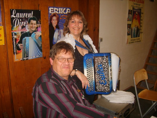 accordeon, erika, musique, dancing