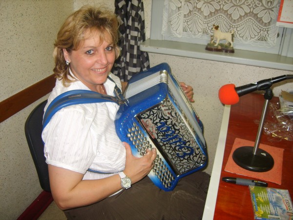 accordeon, erika, musique, radio