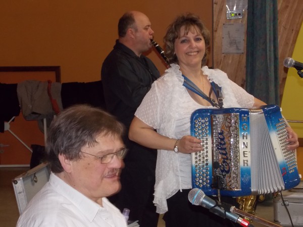 accordeon, erika, musique, fete, the, dansant,salle,musicien